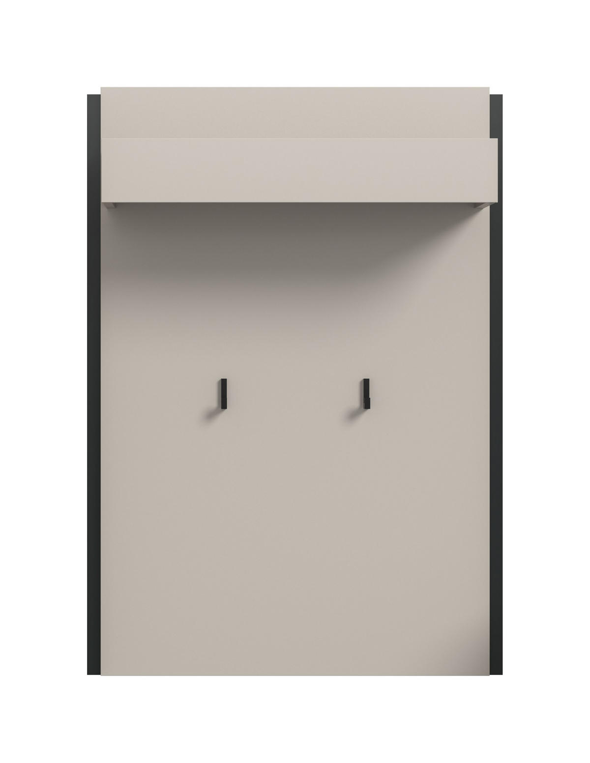 PANEEL Emil Kaschmir 75/27/106 cm - Beige, Holzwerkstoff (75/106/27cm) - Xonox