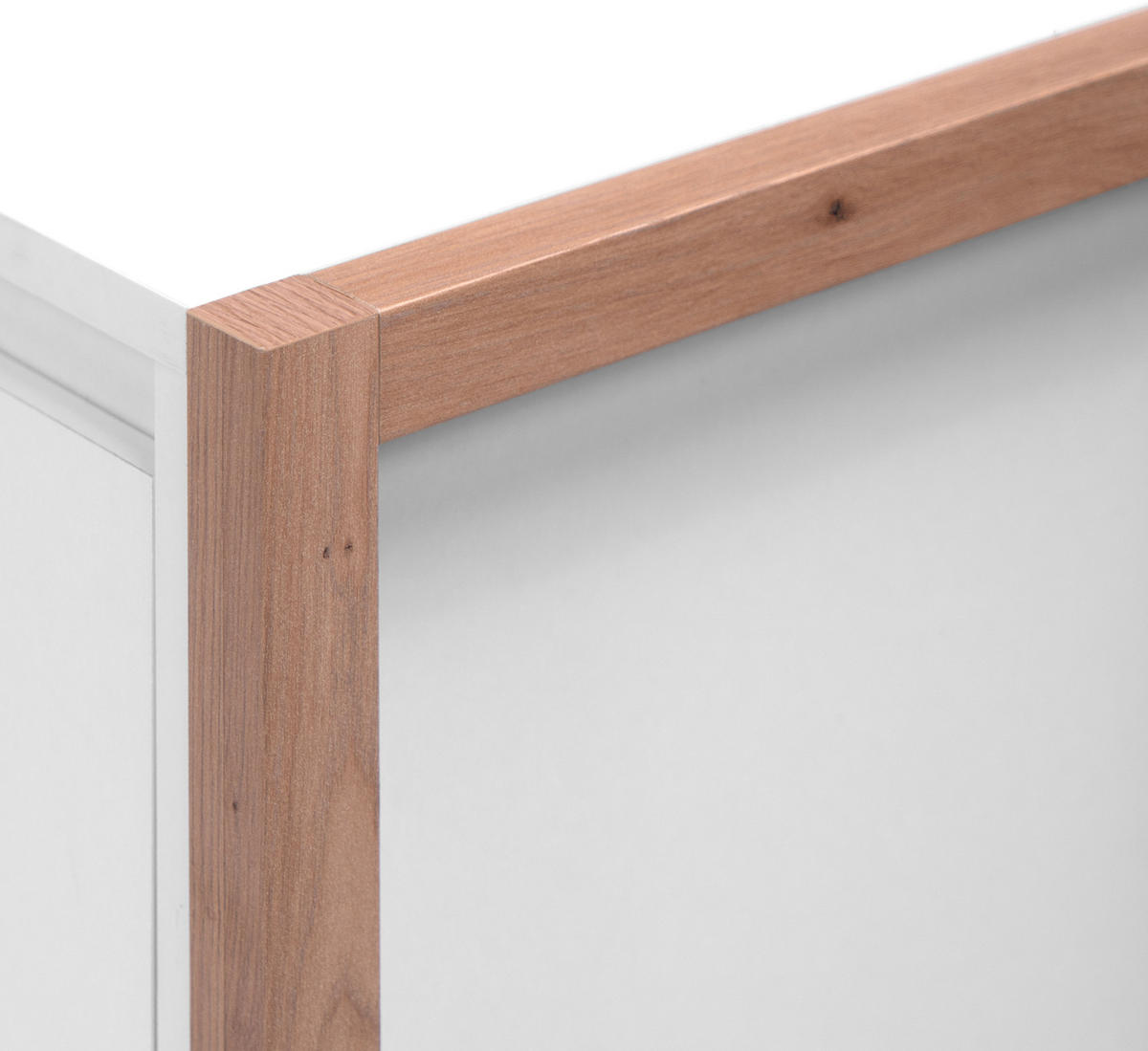 COUCHTISCH weiß, Eiche Artisan 100 cm, Wohnzimmertisch mit Stauraum - Eiche Artisan/Weiß, Holzwerkstoff (55/100/40cm) - Furn.Design