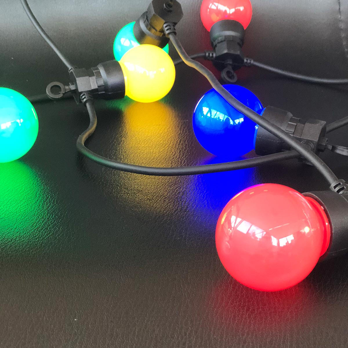SOLAR-LICHTERKETTE PARTY mehrfarbig - Multicolor, Kunststoff (570/1/1cm) - Lumisky