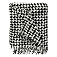 WOHNDECKE CRUSH - Schwarz, Textil (140/180cm) - Sportalm Kitzbühel