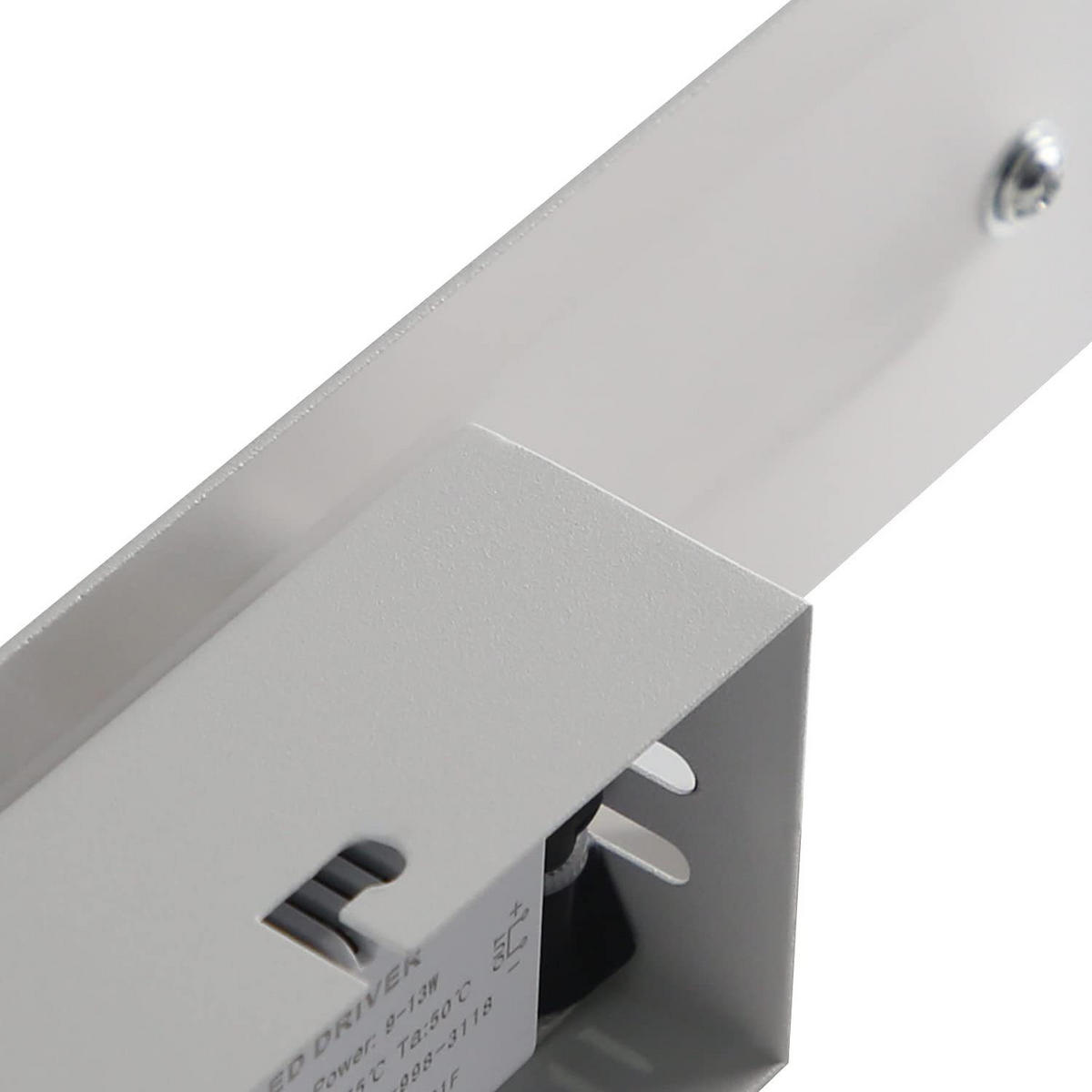 LED WANDLEUCHTE Vision - Weiß, Metall (5/5/30cm) - Nettlife
