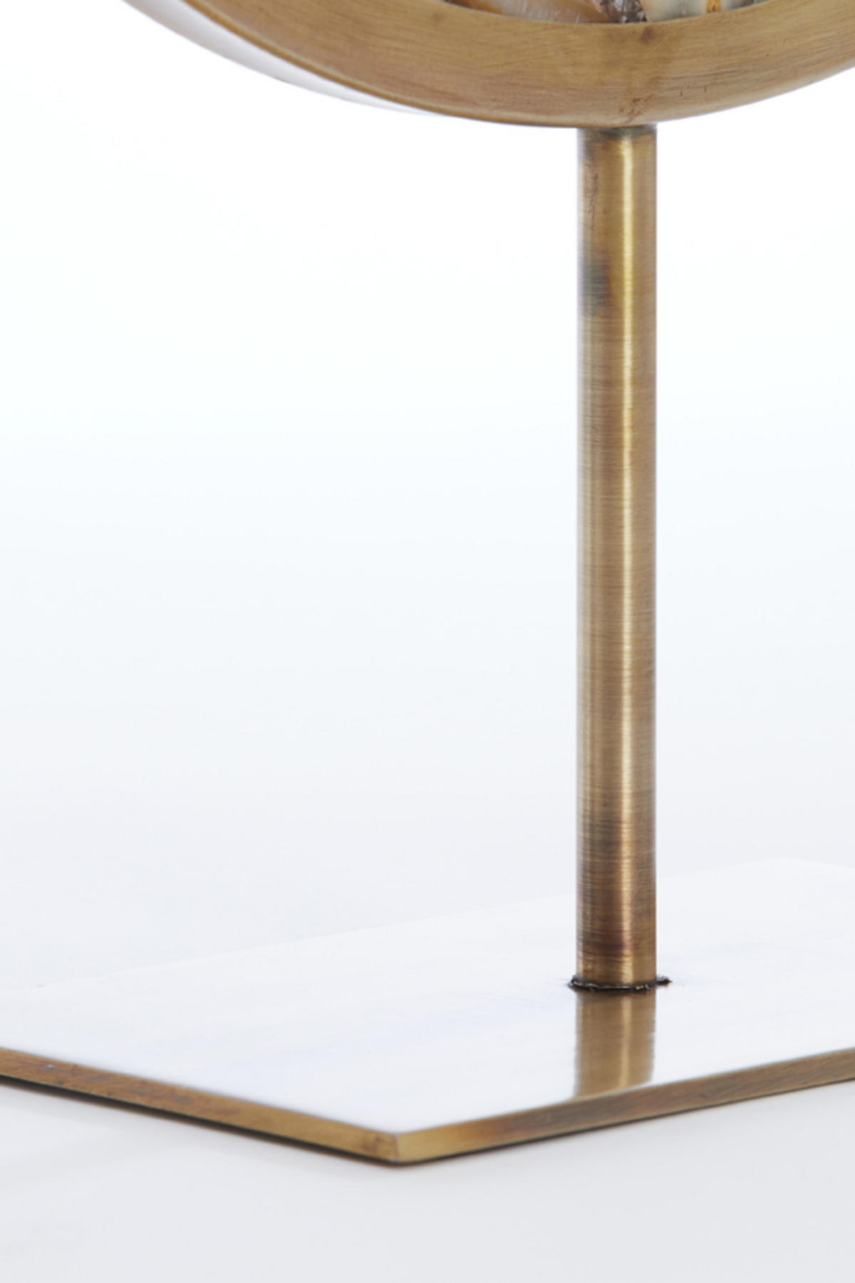 ORNAMENT Gouya Gelb 35/12/50 cm - Gelb, Stein (12/50/35cm) - Light & Living