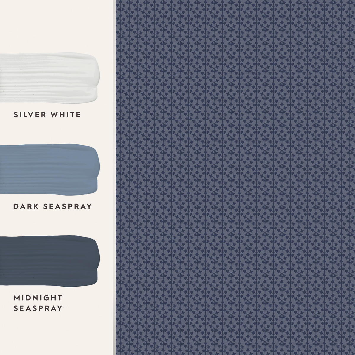 VLIESTAPETE Seaham 1000x52cm - Blau, Papier/Kunststoff (52/1000cm) - LAURA ASHLEY