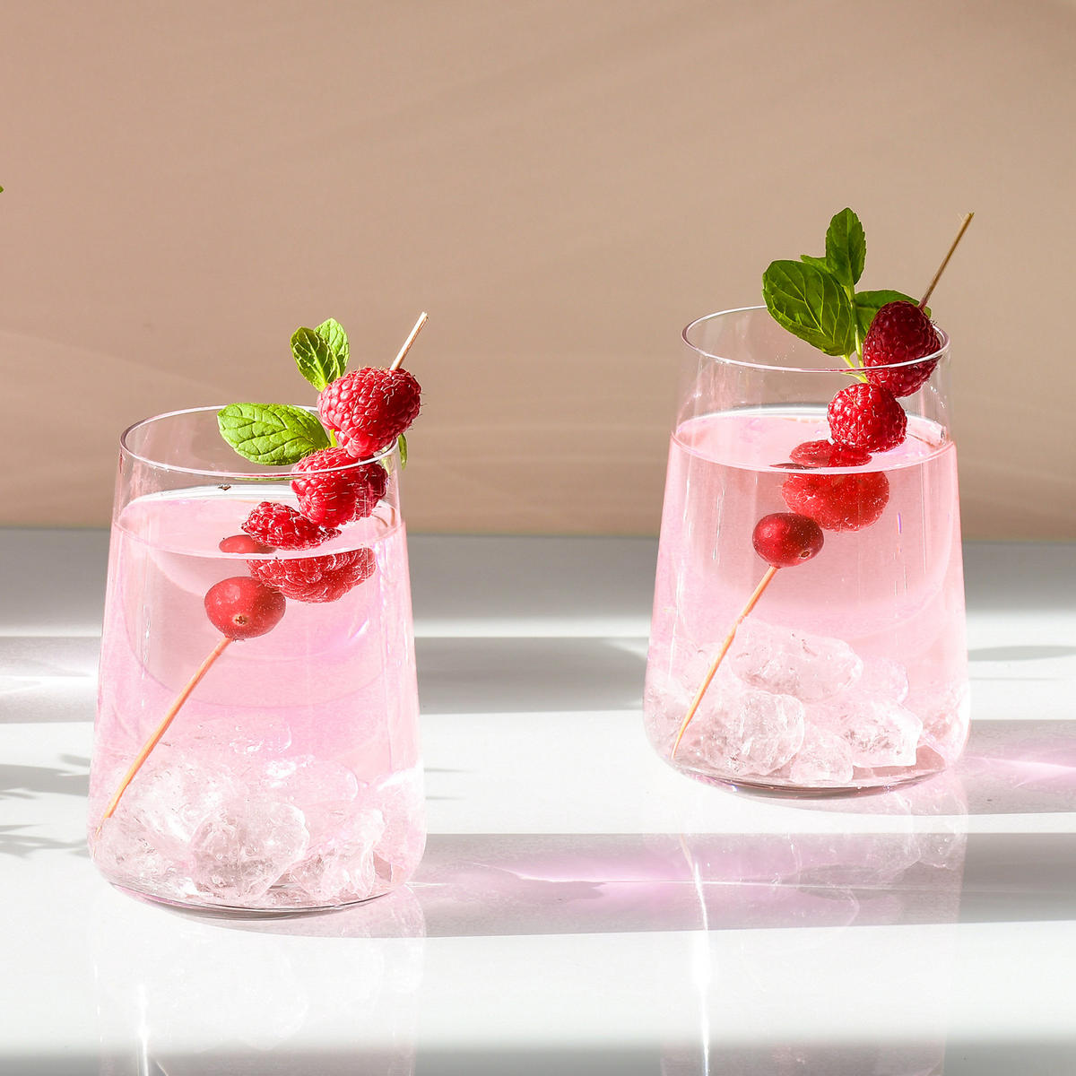 WASSERGLÄSER, 4er-Set, 490 ml - Transparent, Glas (0.49L) - Krosno Glass