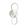 LED WANDLEUCHTE Massie - Weiß, Metall (31/9/12cm) - Nettlife