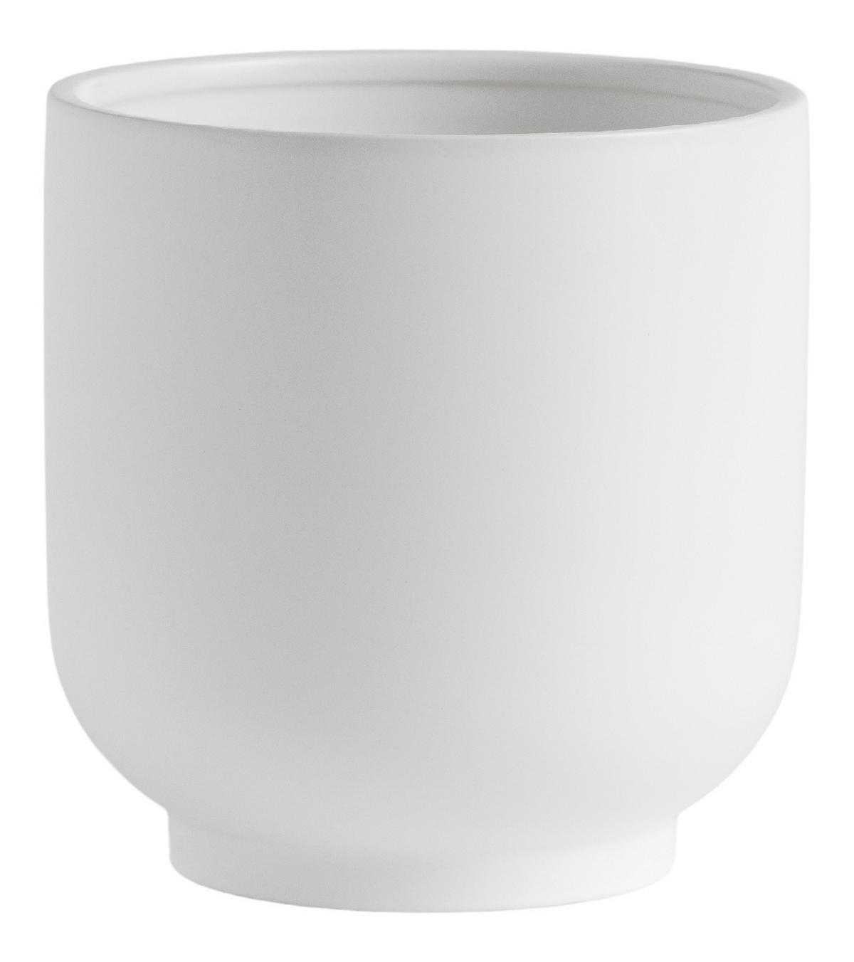 BLUMENTOPF Myst - Weiß, Stein (10.5/11.5cm) - home&you