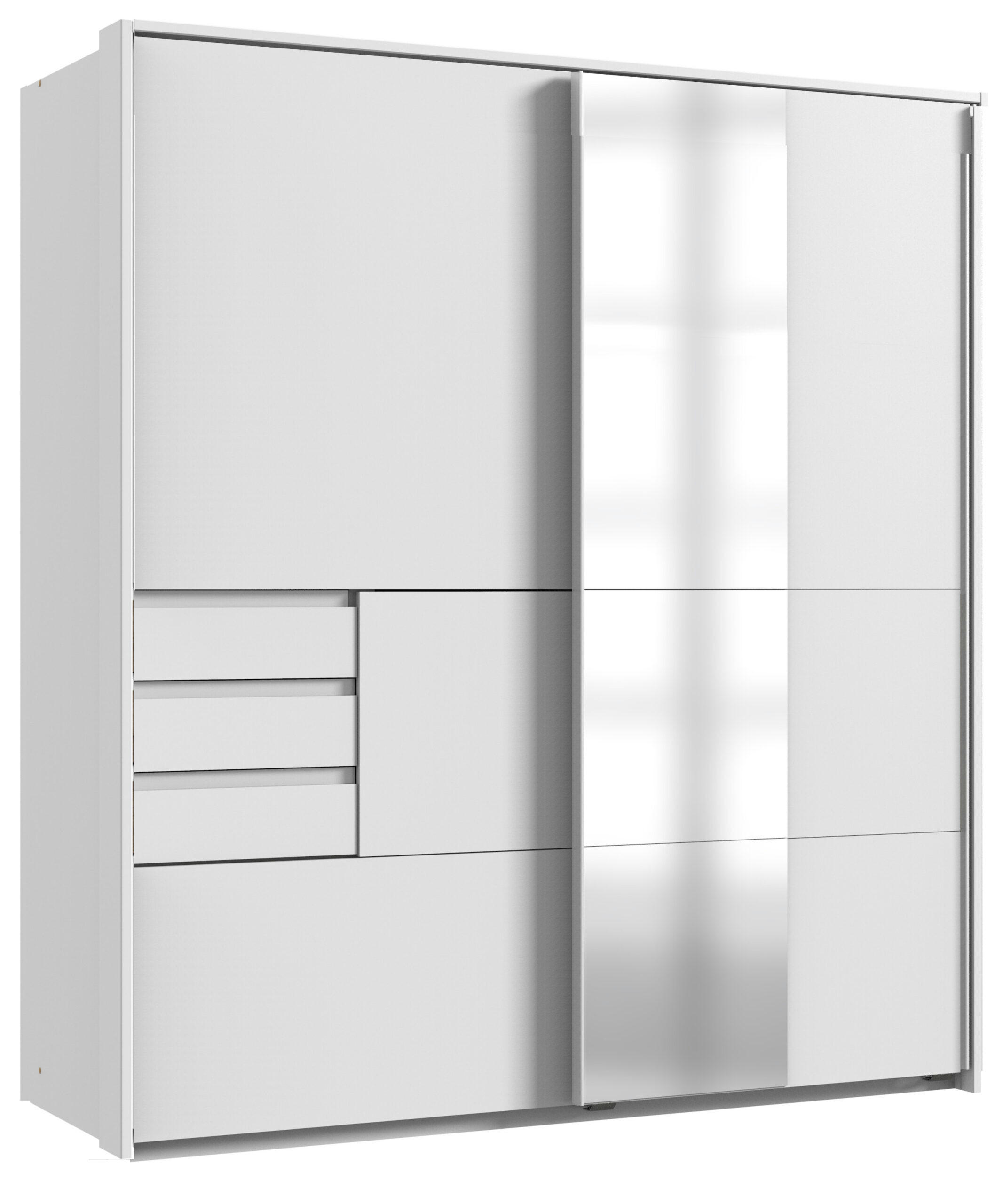 PASSEPARTOUT zu Schwebetürenschrank Bamberg in Weiß - Weiß, Holzwerkstoff (80/200/120cm)