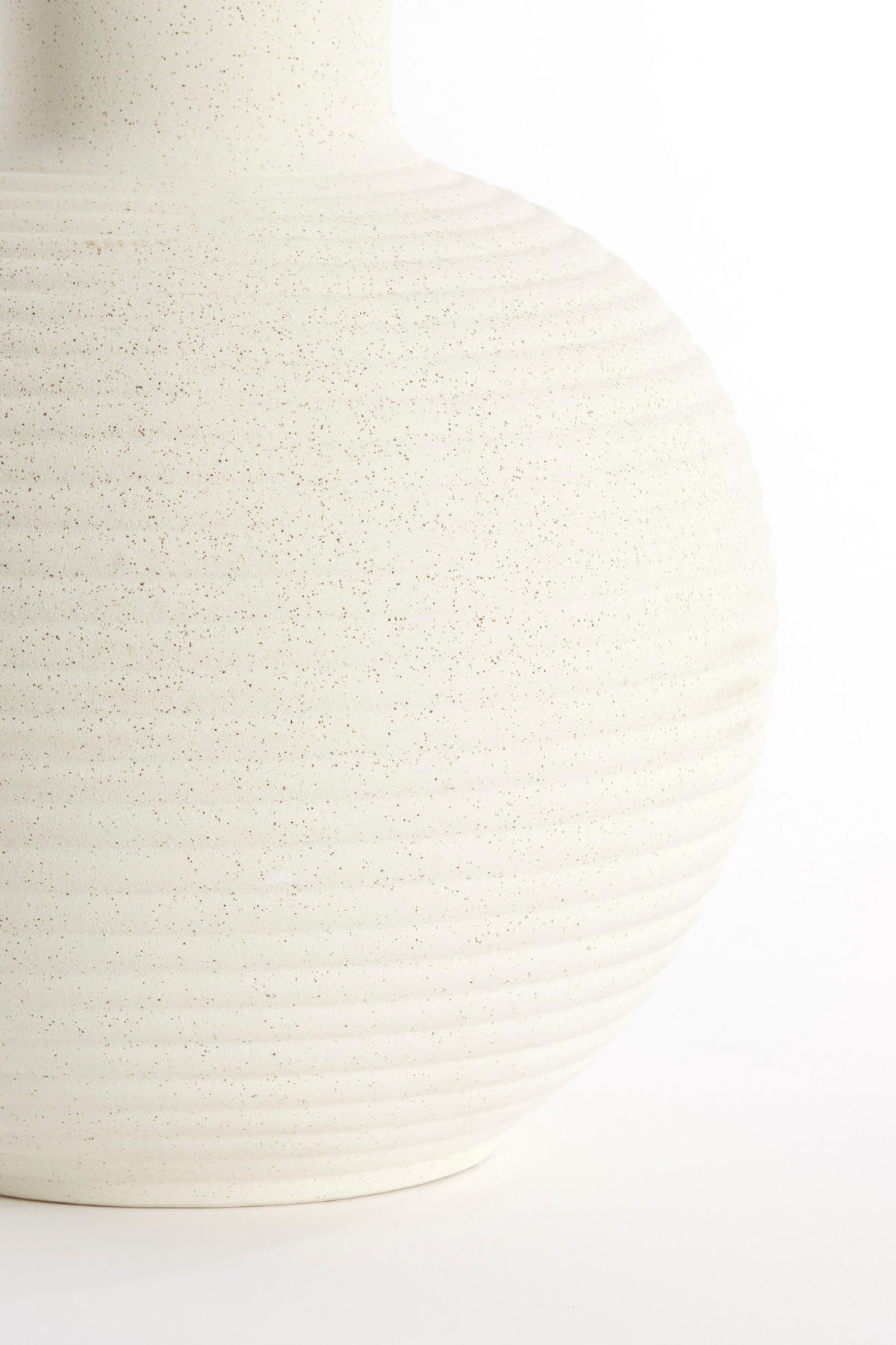 VASE Ulloa Weiß Ø34/52 cm - Weiß, Keramik (52cm) - Light & Living