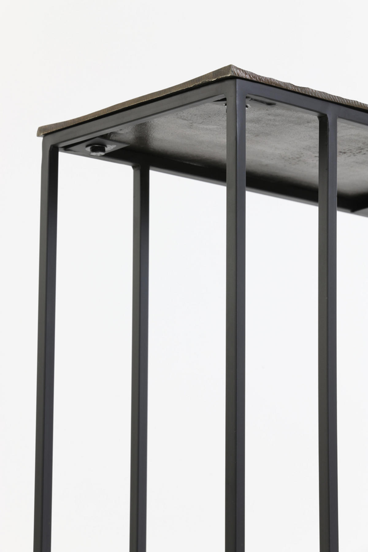 BEISTELLTISCH Macy Bronze 48/26/60 cm - Bronzefarben, Metall (48/26/60cm) - Light & Living