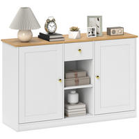 SIDEBOARD Weiß 120/35/75,2 cm - Weiß, Holzwerkstoff (120/75.2/35cm) - PANGIVO