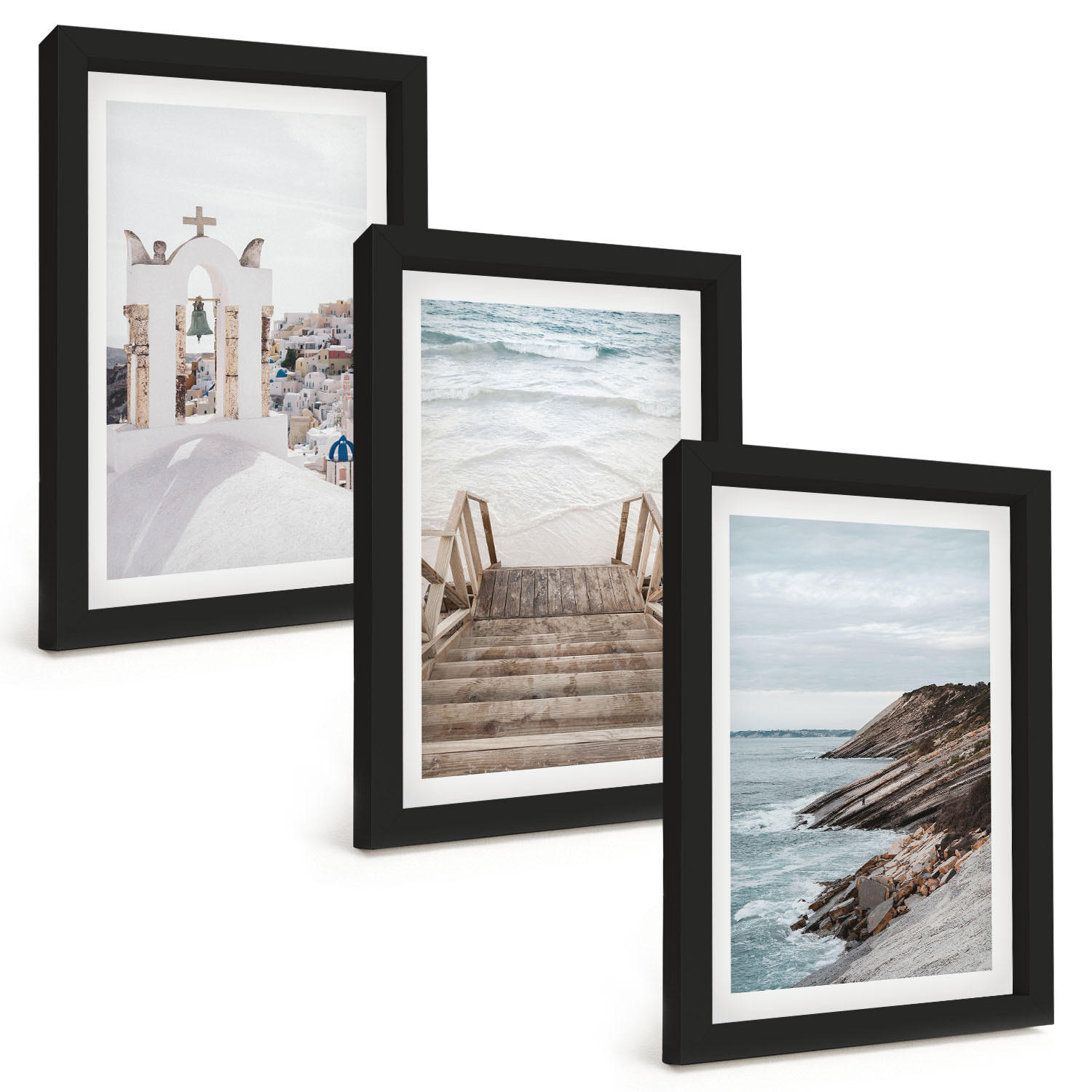 Tulup Bilder Schwarz 20x30 cm