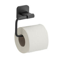TOILETTENPAPIERHALTER Turbo 6,5/14/10 cm - Schwarz, Metall (14/10/6.5cm) - Wenko