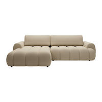 SCHLAFSOFA - 4 Personen - Stoff - Beige - - Beige, Textil (272/81/168cm) - Vente-Unique