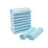 SEIFTÜCHER, 10er-Set, 30x30 cm, 100% Baumwolle, Blau - Hellblau, Textil (30/30cm) - Zollner