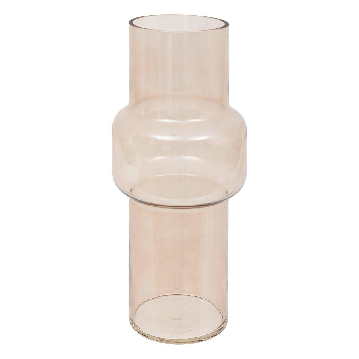 VASE Ella Ø 13,5 cm - Rosa, Glas (30cm) - Atmosphera Createur d´interieur