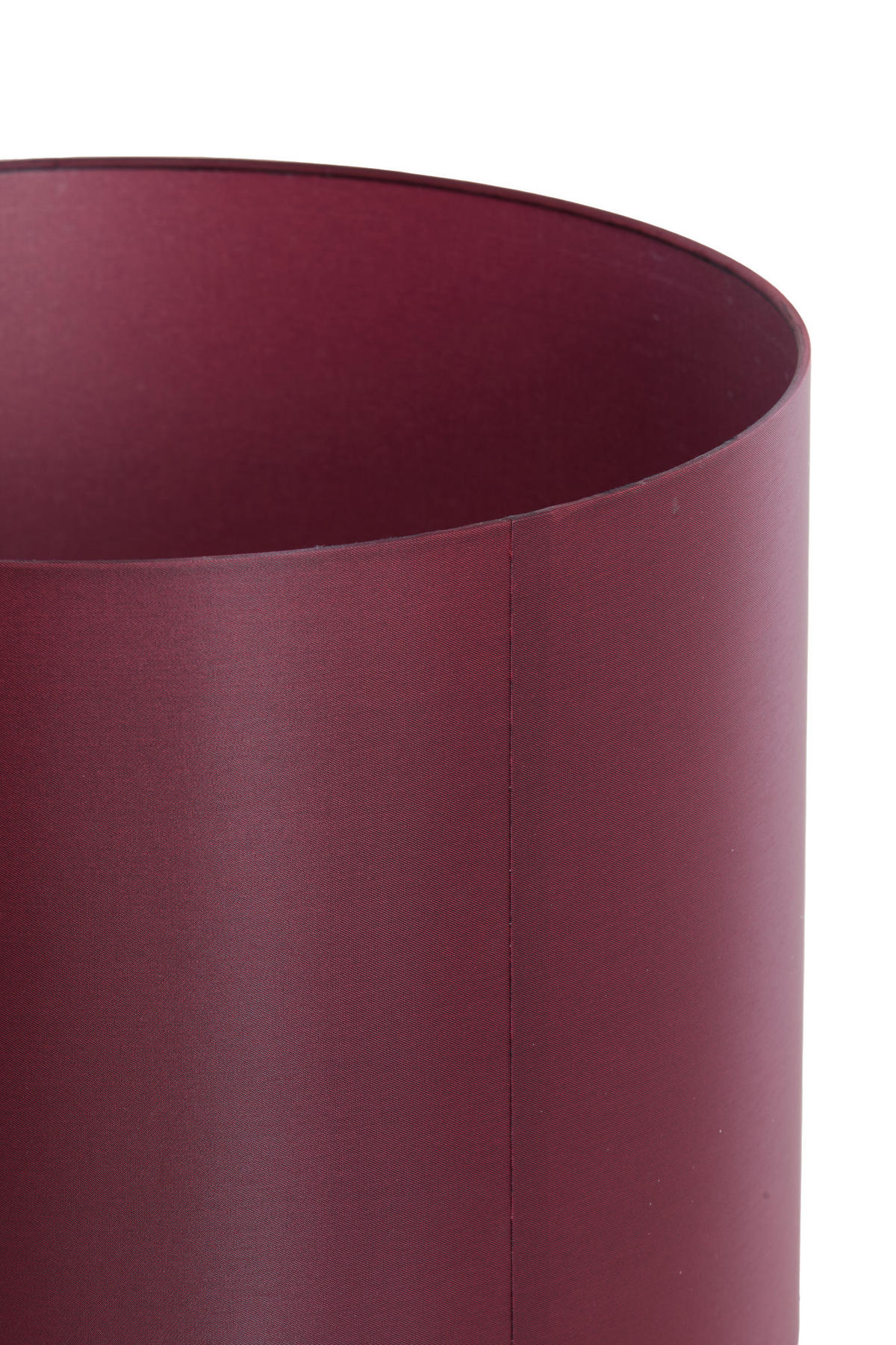 LAMPENSCHIRM Imani Rot Ø25/18 cm - Rot, Textil (25/25/18cm) - Light & Living