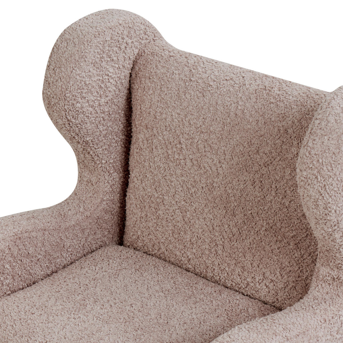 KINDERSESSEL Beige Farum - Taupe/Braun, Textil (45/55/41cm) - Beliani