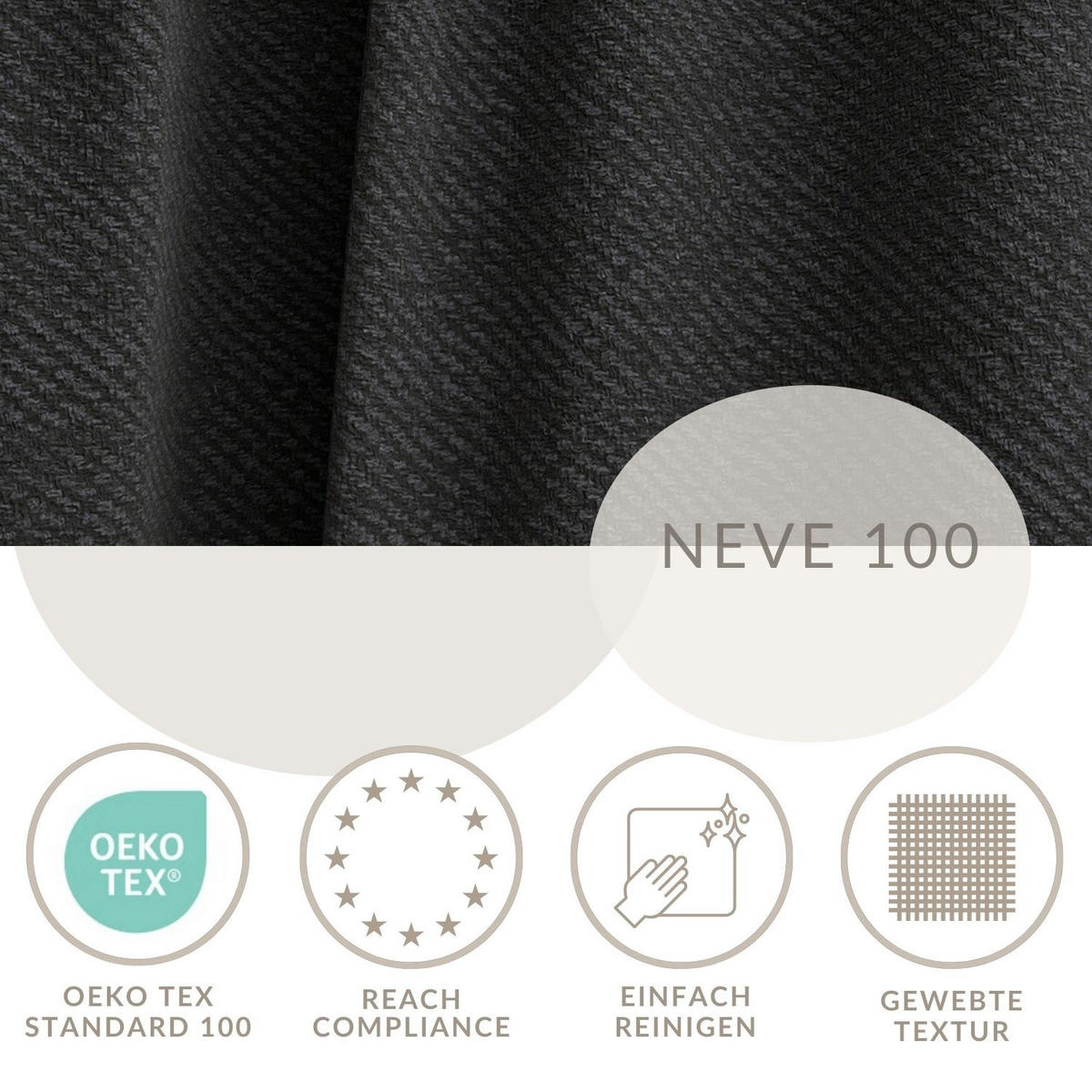 BOXSPRINGBETT Fresco 140/200 cm, in Schwarz, Bettkasten, Matratze, Topper - Schwarz, Holz/Holzwerkstoff (140/200cm) - Maison de Reve