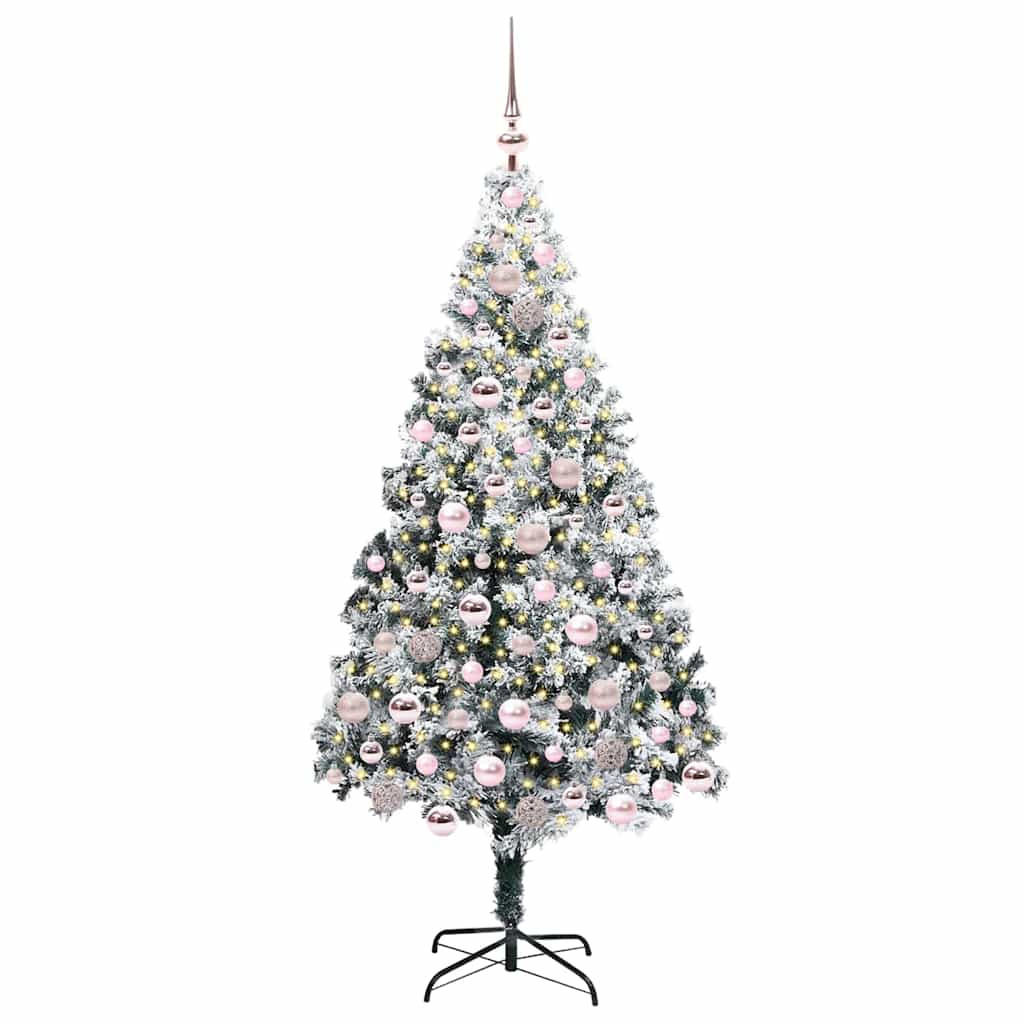 vidaXL Weihnachtsbaum Weiß 180 cm