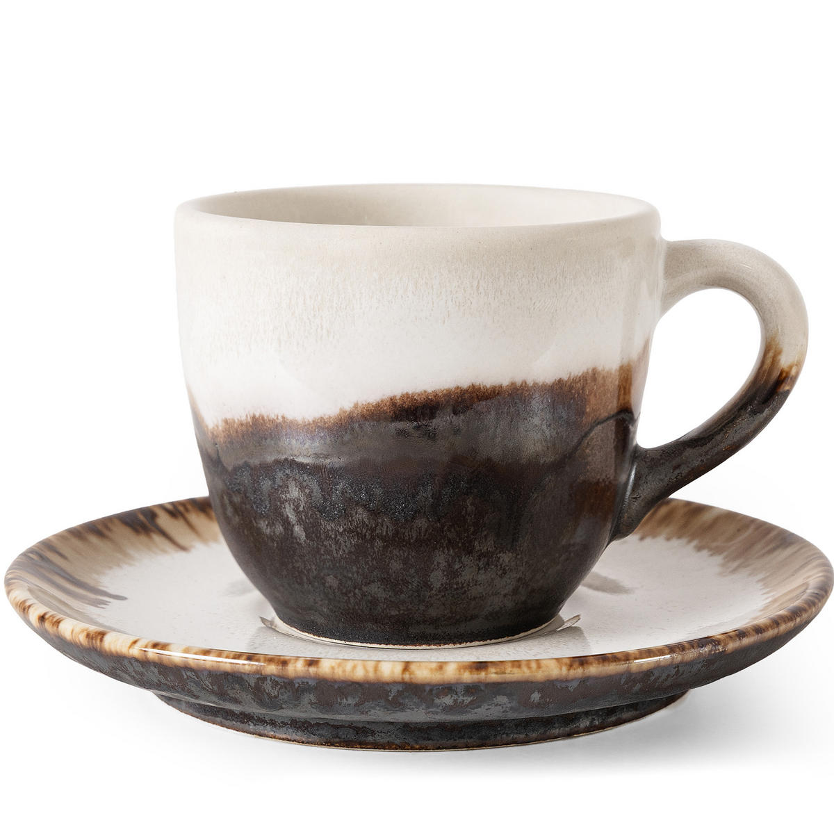 GESCHIRRSET PRIMA, 6-Personen, 42-tlg, Hellbeige - Beige, Keramik (25.7/2.4/24cm) - KONSIMO®