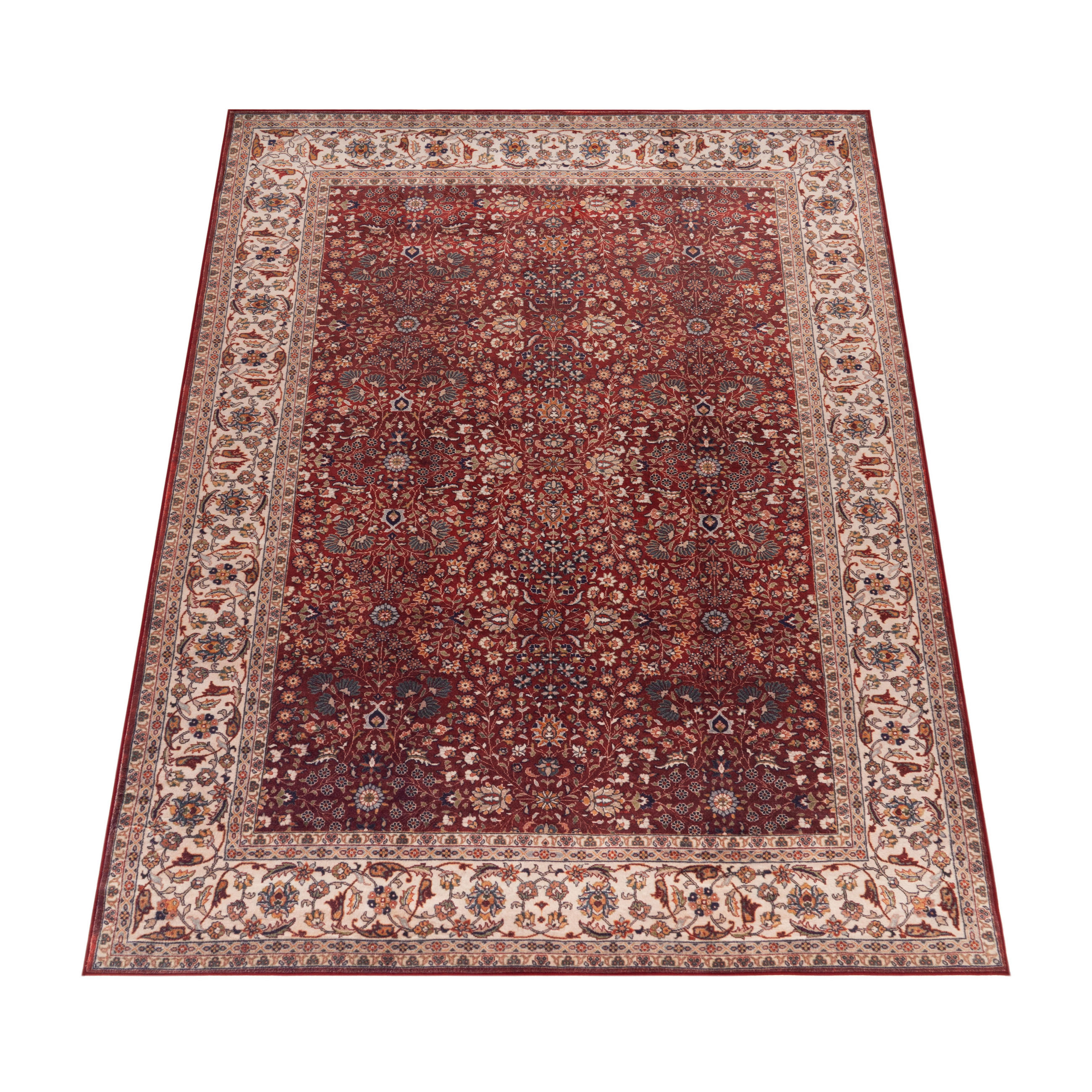 Paco Home Kurzflorteppich Rot 80x150 cm