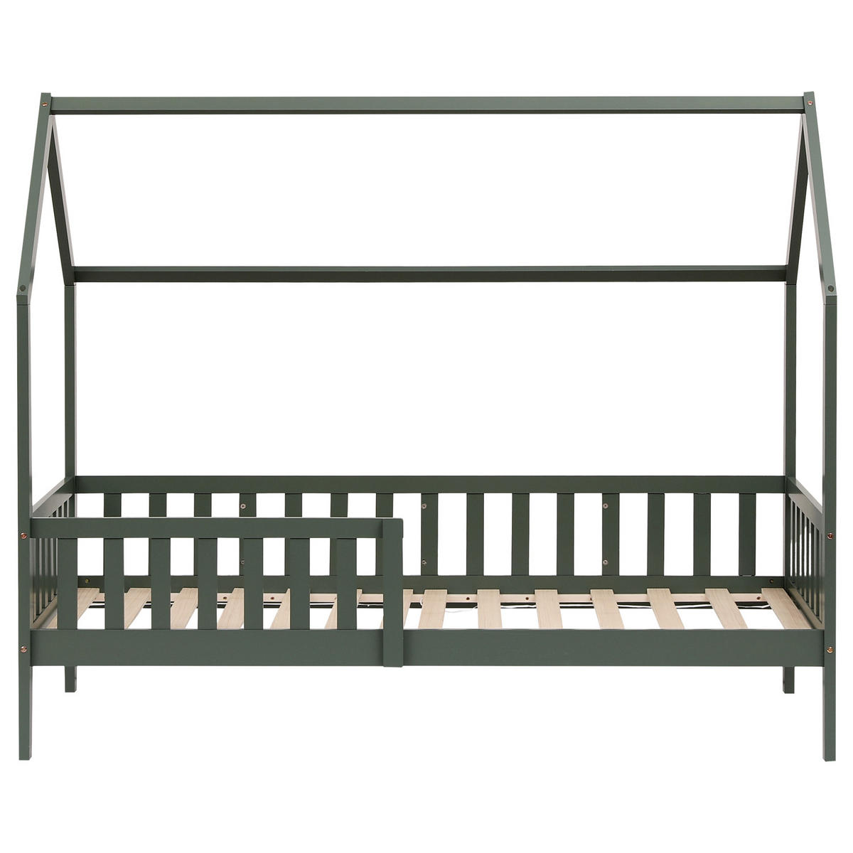 KINDERBETT Marceau Grün 190/90 cm - Grün, Holz - Happy Garden