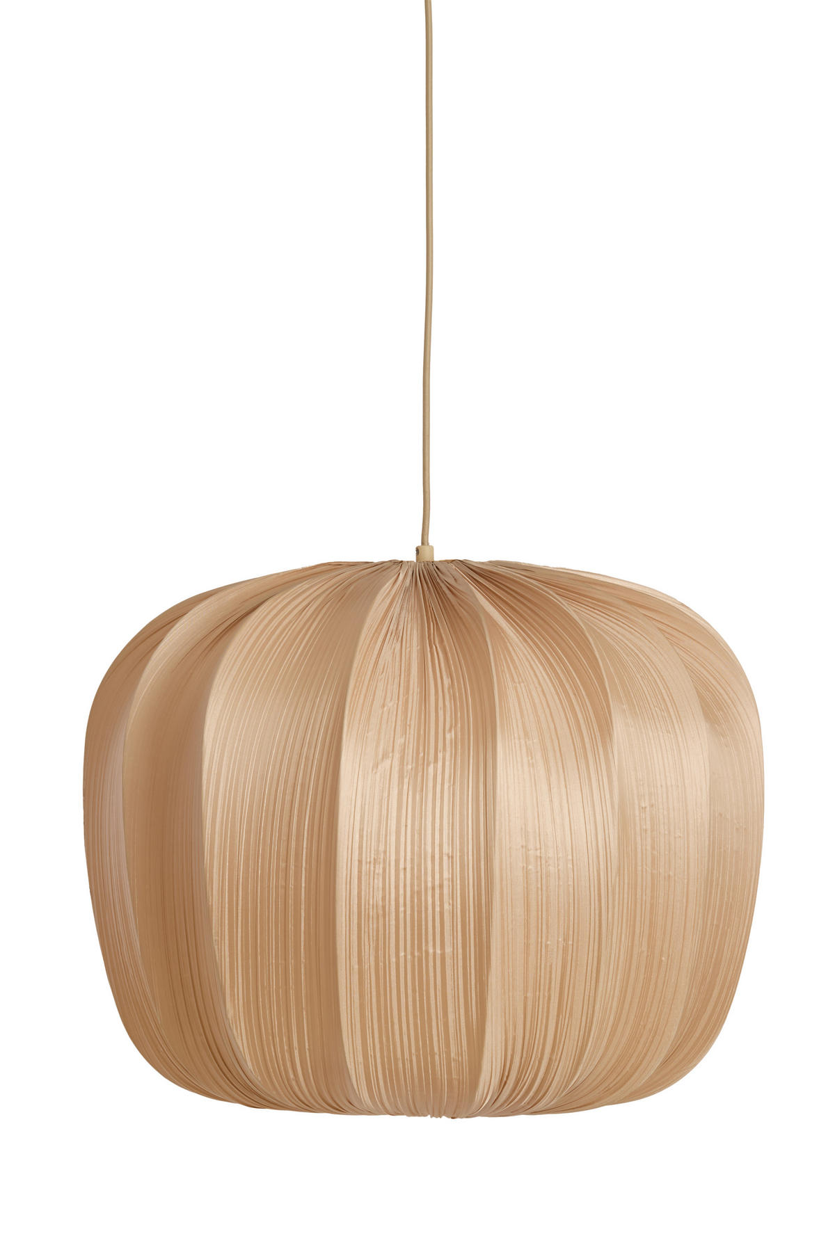 HÄNGELAMPE - Weiß - 60/60/45 cm - Weiß, Textil (60/60/45cm) - Light & Living