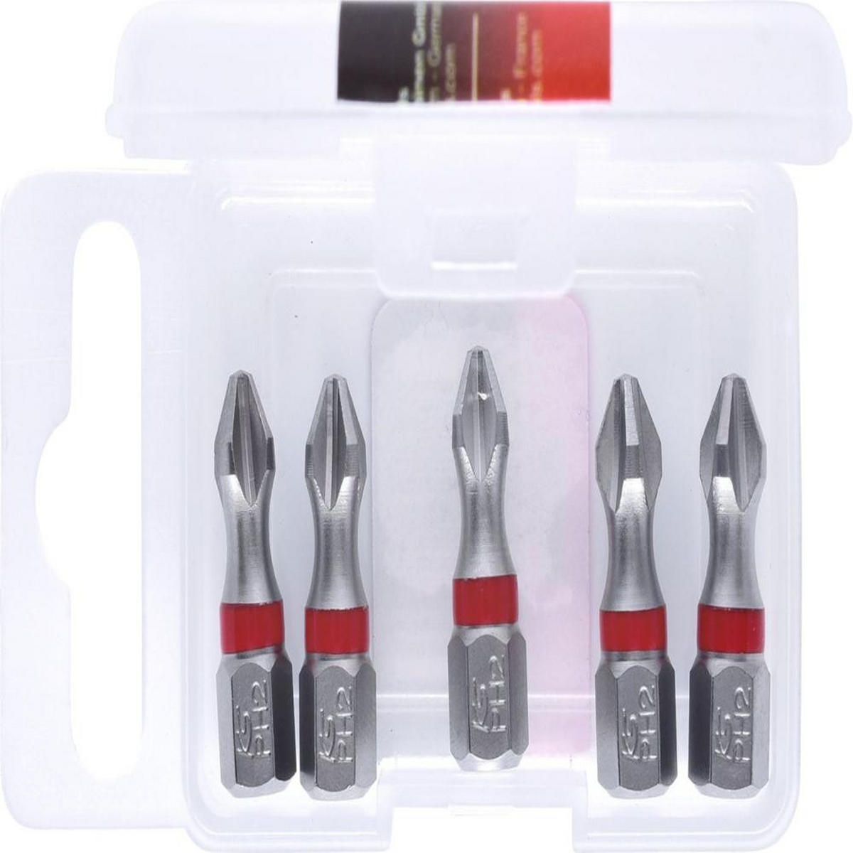 KS TOOLS 1/4" TORSIONpower Bit, 25mm, PH2, 5er Pack ( 918.3111 ) - Multicolor, Kunststoff (75/56/20cm) - KS Tools