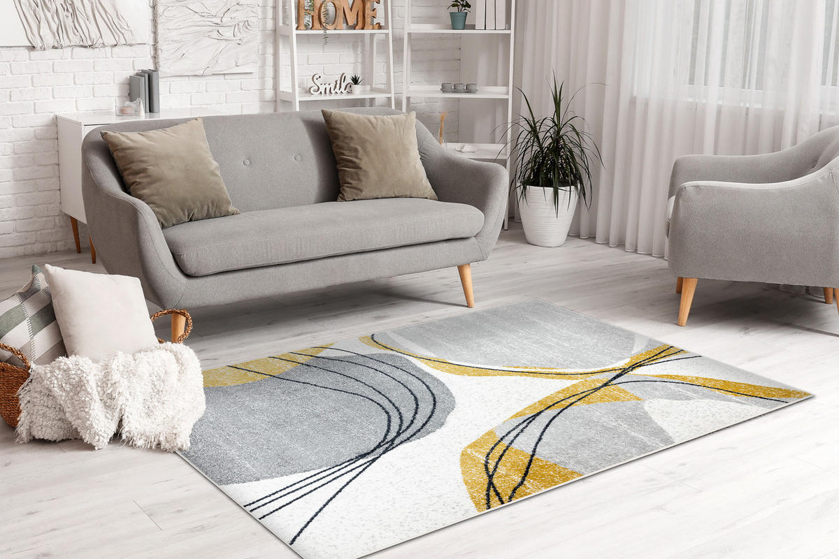 TEPPICH Fusion 280/370 cm - Weiß, Textil (280/370cm) - rugsX
