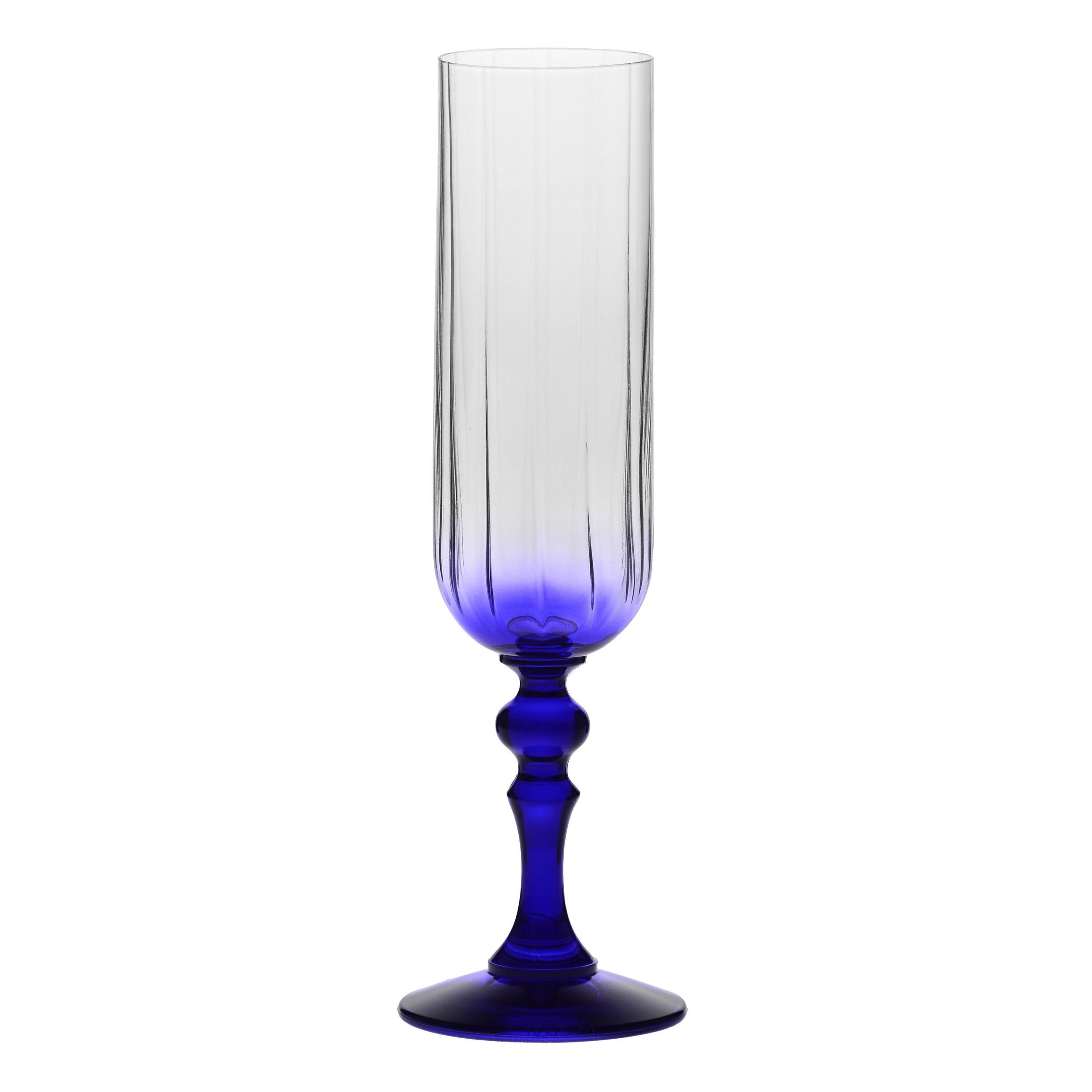 SEKTGLÄSER, 2er-Set, 200 ml - Dunkelblau, Glas (0.2L) - Krosno Glass