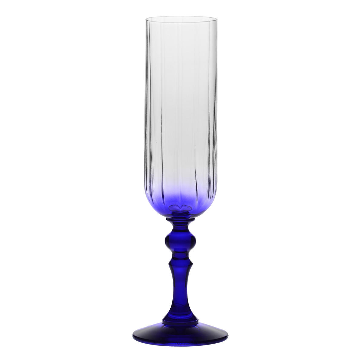 SEKTGLÄSER, 2er-Set, 200 ml - Dunkelblau, Glas (0.2L) - Krosno Glass