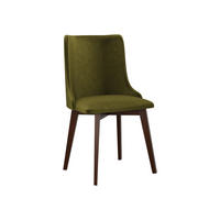 STUHL Monti 5, Holzfarbe: Nuss - Walnussfarben/Grün, Holz (48/83/53cm) - MIRJAN24