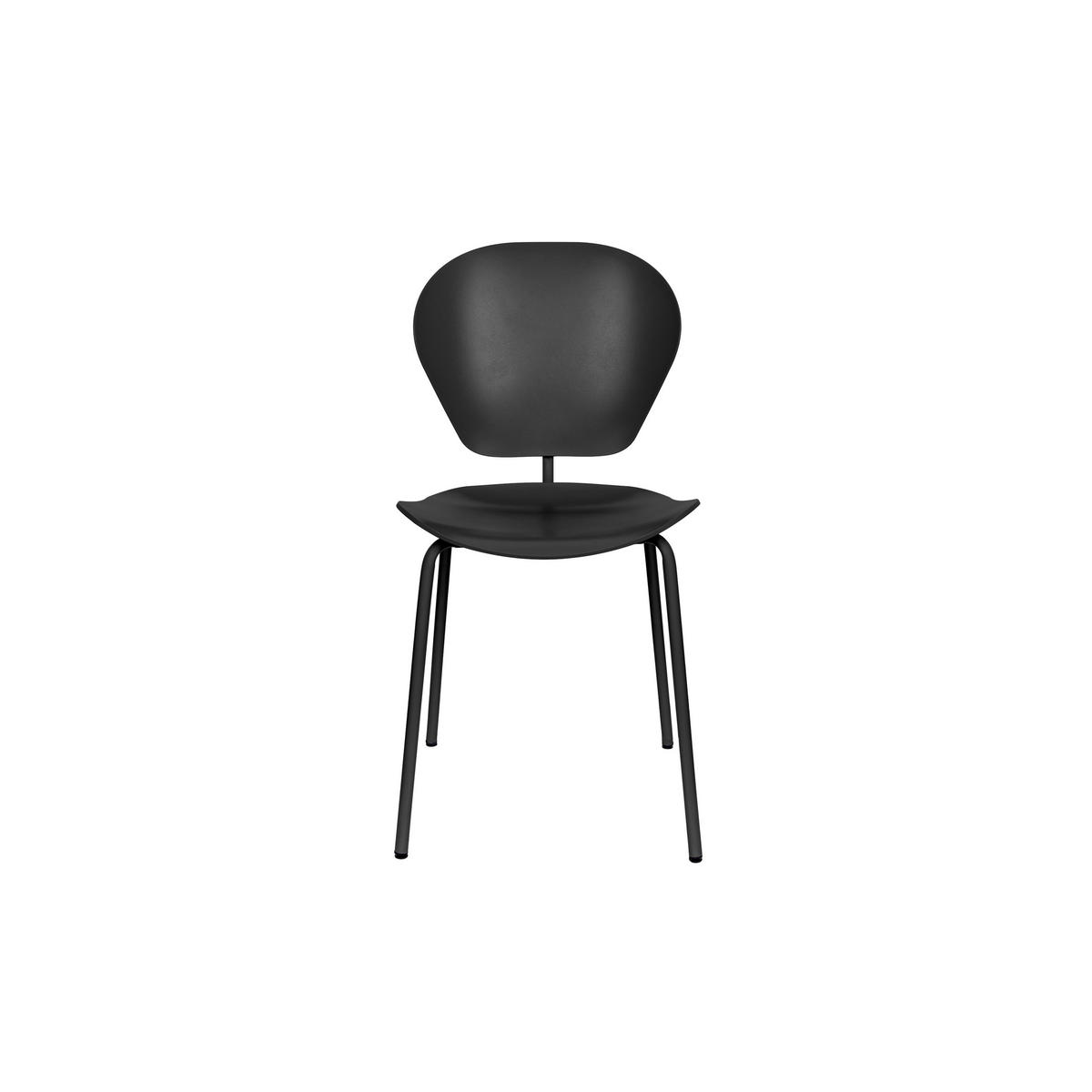ESSZIMMERSTUHL The Ocean Chair Schwarz - 2 er Set - Schwarz, Kunststoff (43/85.5/55cm) - Zuiver