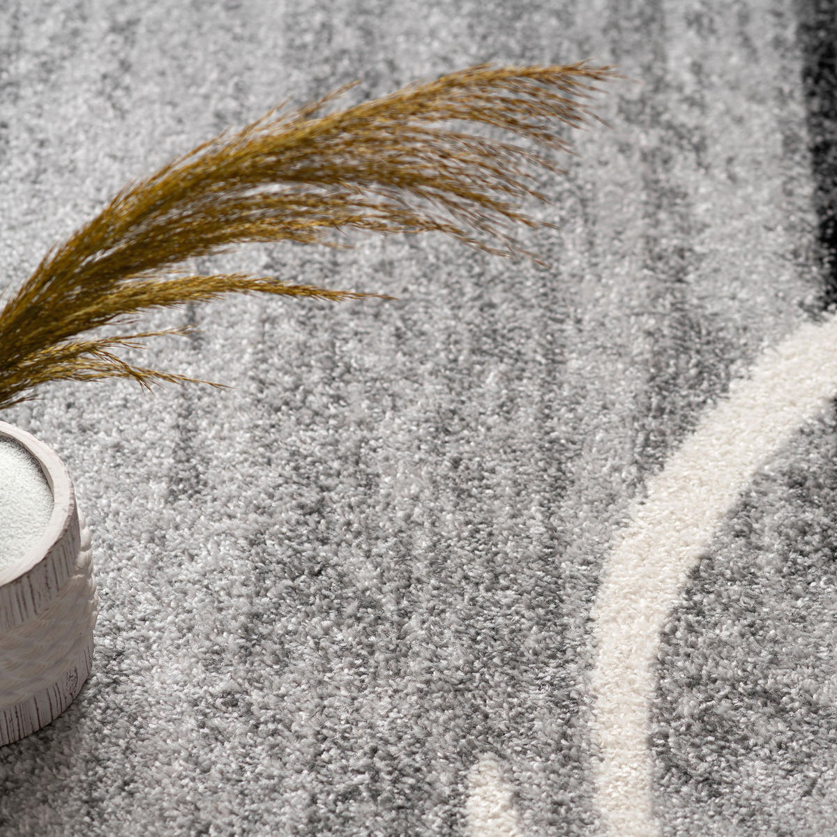 KURZFLORTEPPICH 80/150 cm Sinai 59 - Grau, Textil (80/150cm) - Paco Home