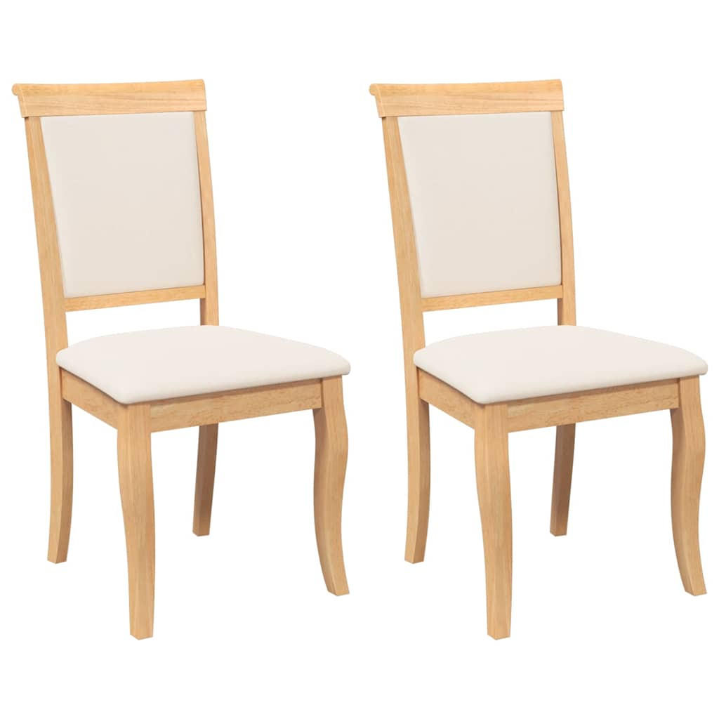 STUHL-SET 2 Stk Dornbach 50/95.5/55 cm - Braun, Holz (50/95.5/55cm) - ZMH