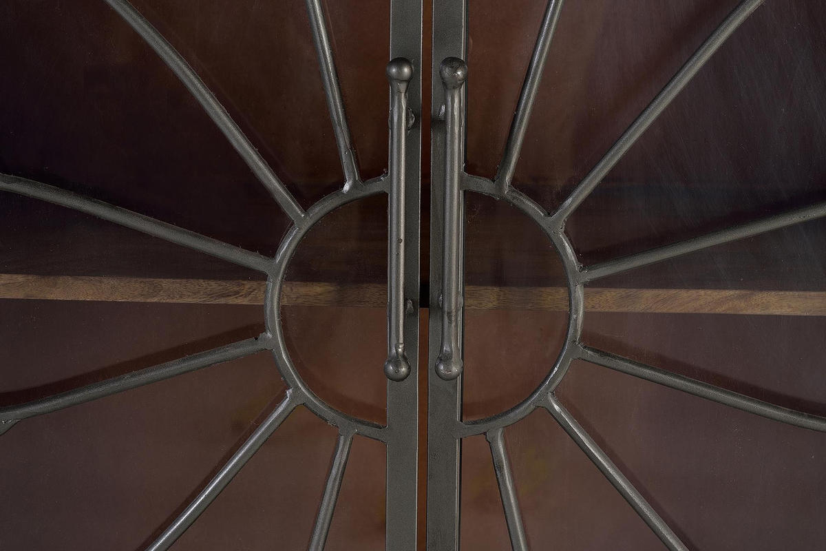 SIDEBOARD aus gealtertem braunem Mangoholz - Braun, Holz (40/96/140cm) - Giner y Colomer