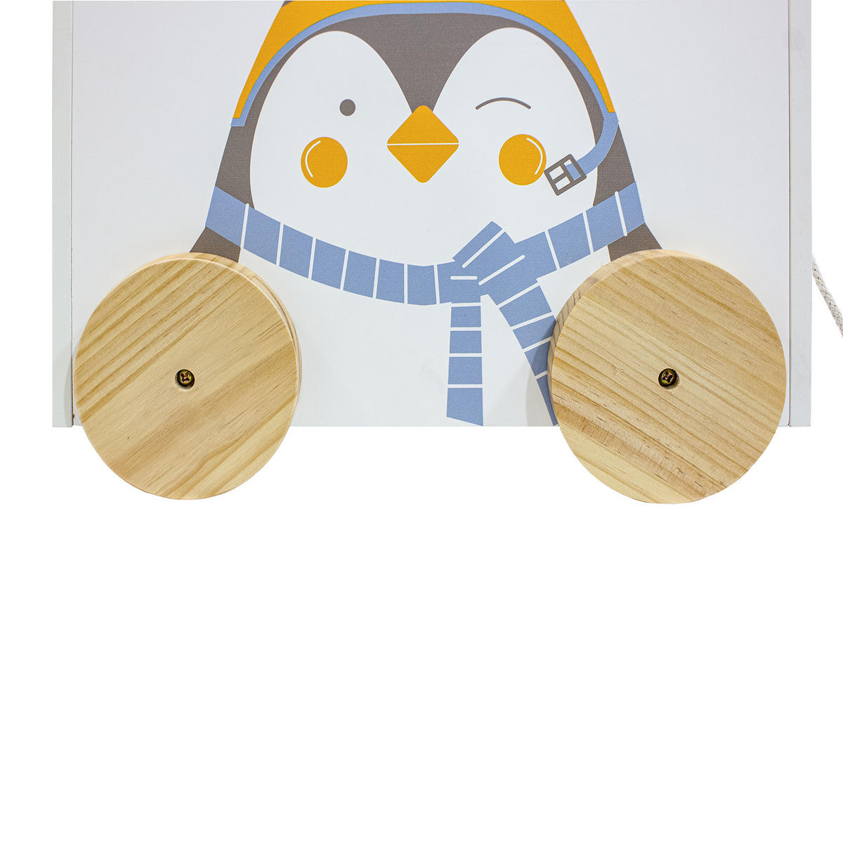 KINDER-AUFBEWAHRUNGSTRUHE Weiß 42/33,5/36 - Weiß, Holz (42/36/34cm) - Mobili Rebecca