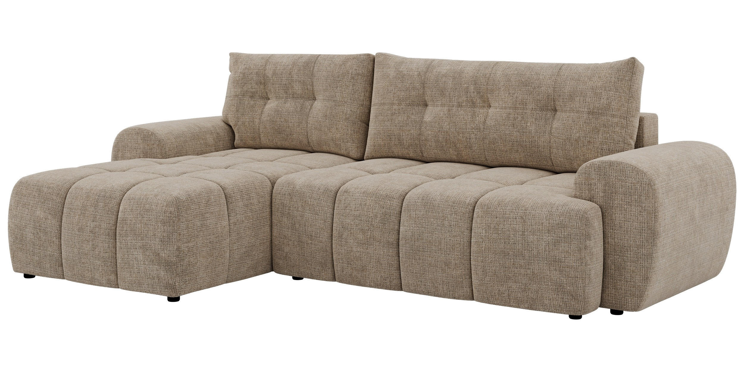 MKS Ecksofa Beige 271x161 cm