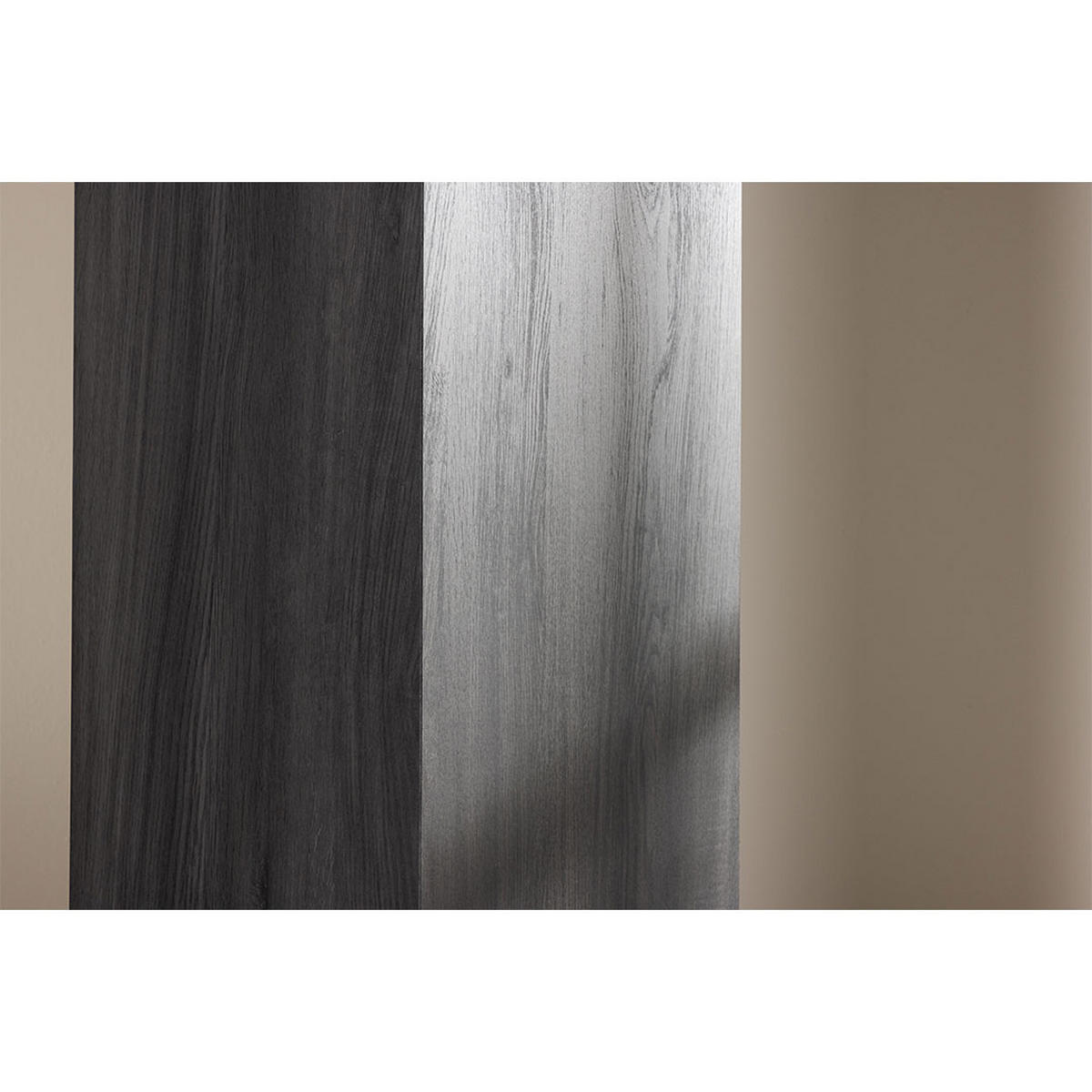 ECKTISCH, RamsvikH, Schwarz, MDF, 40 x 40 x 130 cm - Schwarz, Holzwerkstoff (40/40/130cm) - ebuy24