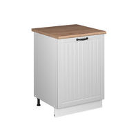 SKŘÍŇKA POD DŘEZ Fame-Line, Bílý venkovský dům/Bílá, 60 cm - bílá, kompozitní dřevo (60/82/60cm) - Vicco