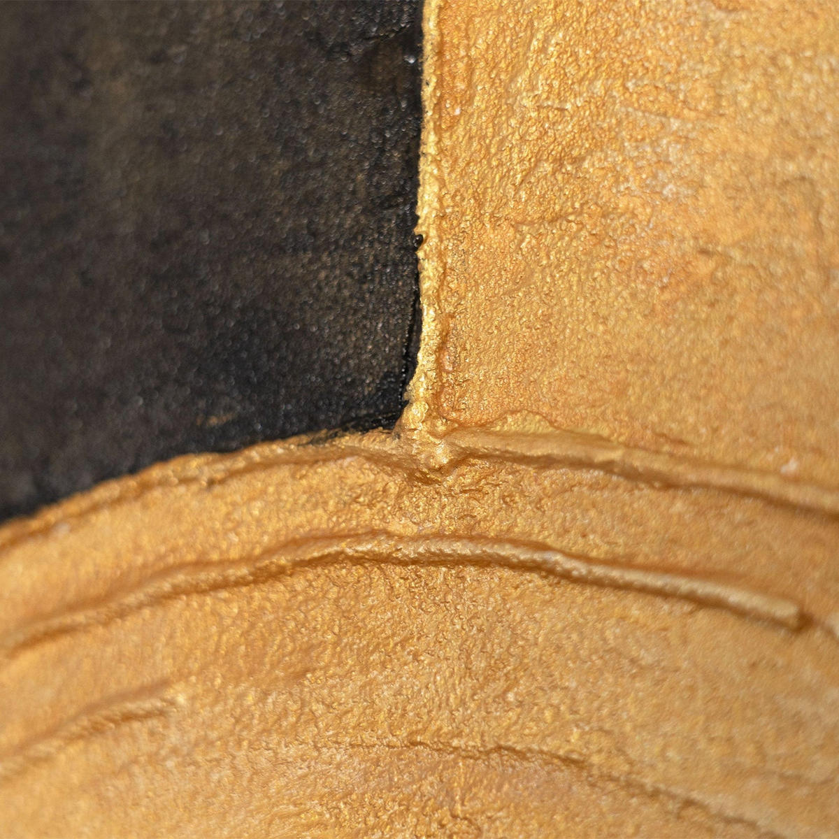 GEMÄLDE Form und Textur Schattenfugenrahmen Beige 140x100 cm - Beige, Holz (140/100cm) - YS-art gallery