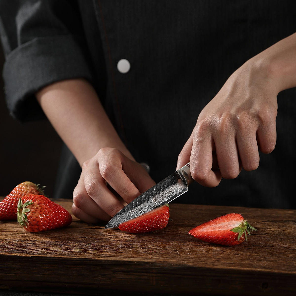 OFFICEMESSER 9 cm - Braun, Holz/Metall (21cm) - Wakoli