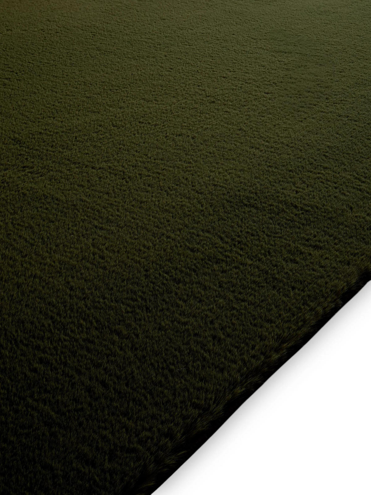 KUNSTFELLTEPPICH Furry Olivgrün 200/290 cm - Olivgrün, Kunststoff/Textil (200/290cm) - benuta
