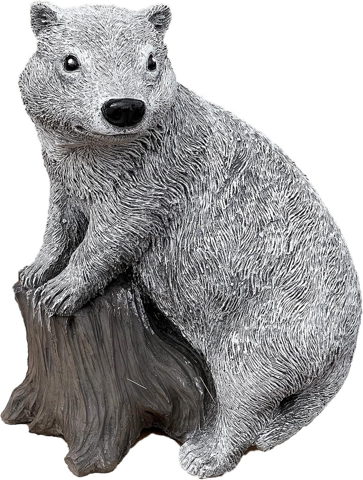 STEINFIGUR Dachs frostfest wetterfest Steinguss - Grau, Stein (18/24/15cm) - stoneandstyle