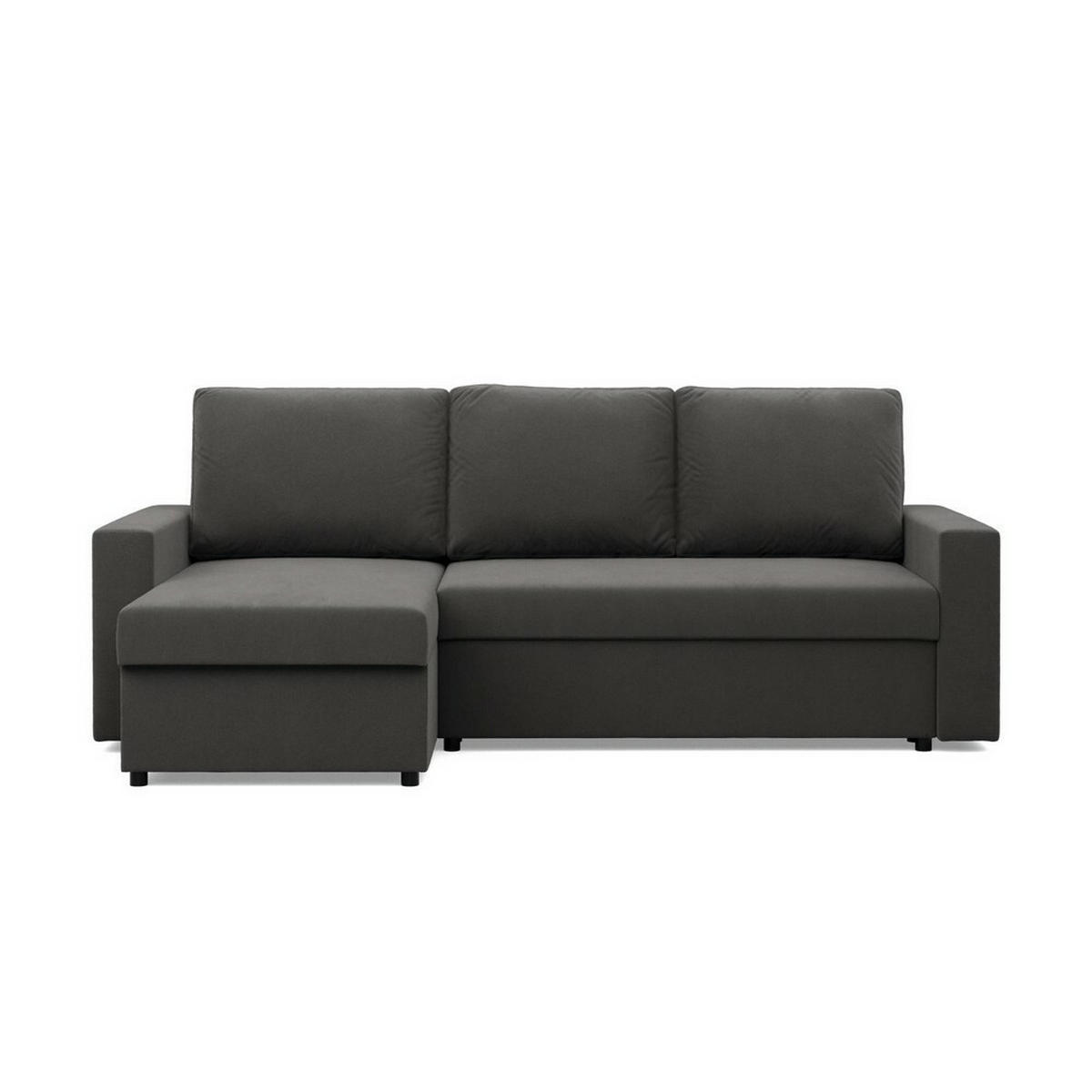ECKSOFA Neo mit gerader Armlehnen grau - Grau, Textil (231/140cm) - SIMKAM Furniture