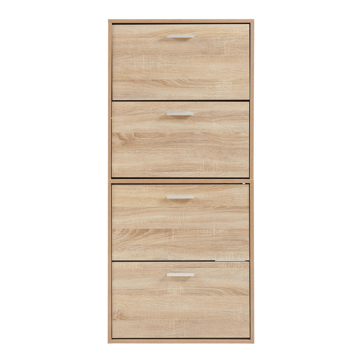 SCHUHSCHRANK Sykkylven - Sonoma Eiche, Holzwerkstoff (60/134/24cm) - [en.casa]