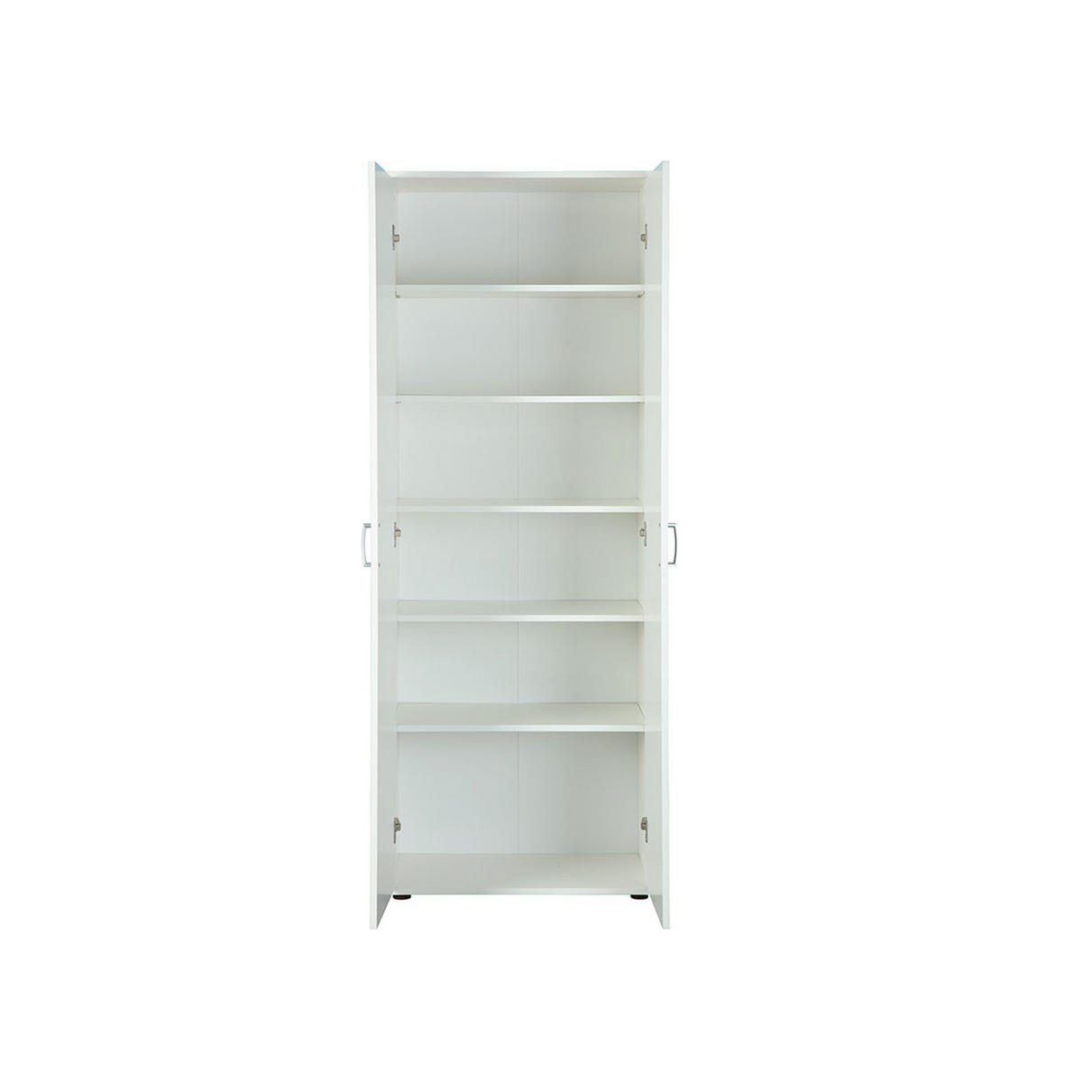 GARDEROBENSCHRANK weiß - Weiß, Holzwerkstoff (70/189/34cm) - ebuy24