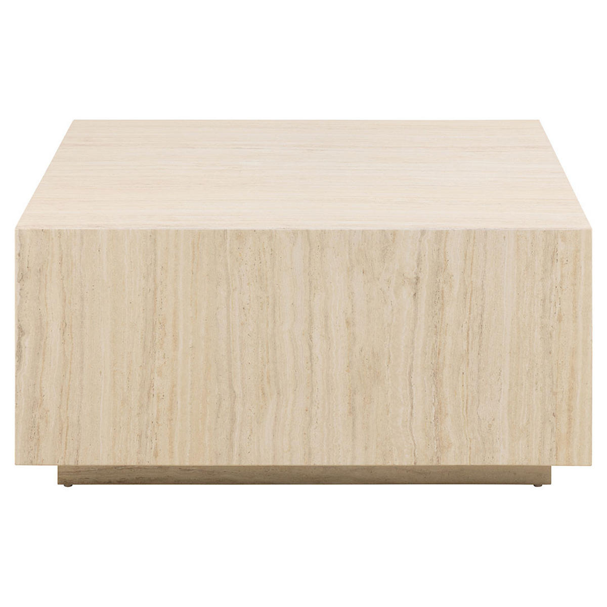 COUCHTISCH, Dice, Beige, MDF, 90 x 90 x 42 cm - Beige, Holzwerkstoff (90/90/42cm) - ebuy24