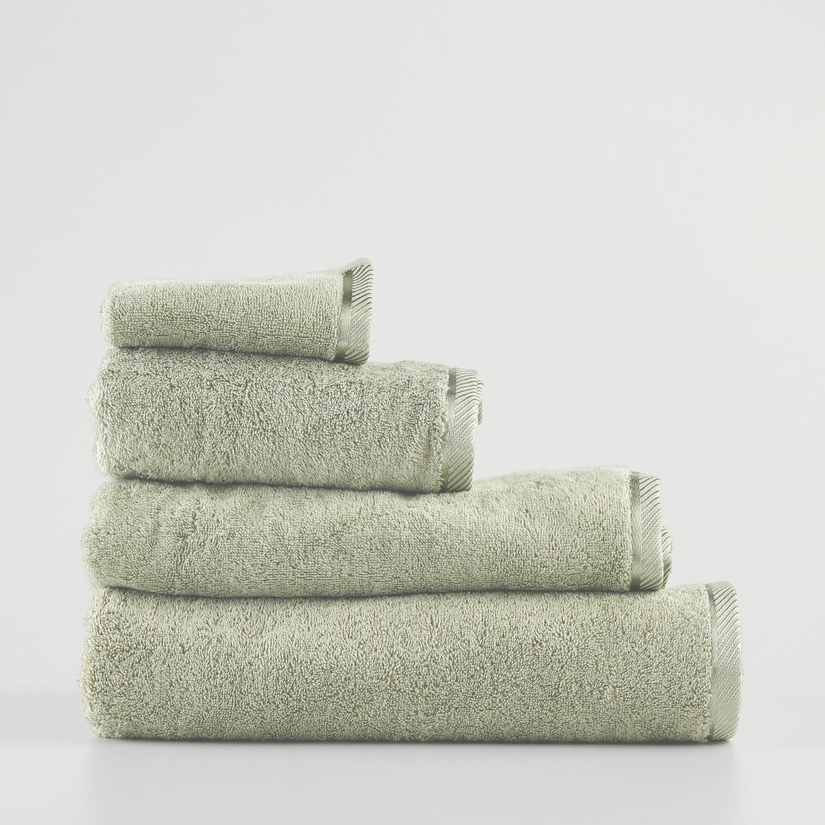 BADETUCH Bambo - Grün, Textil (100/150cm) - home&you