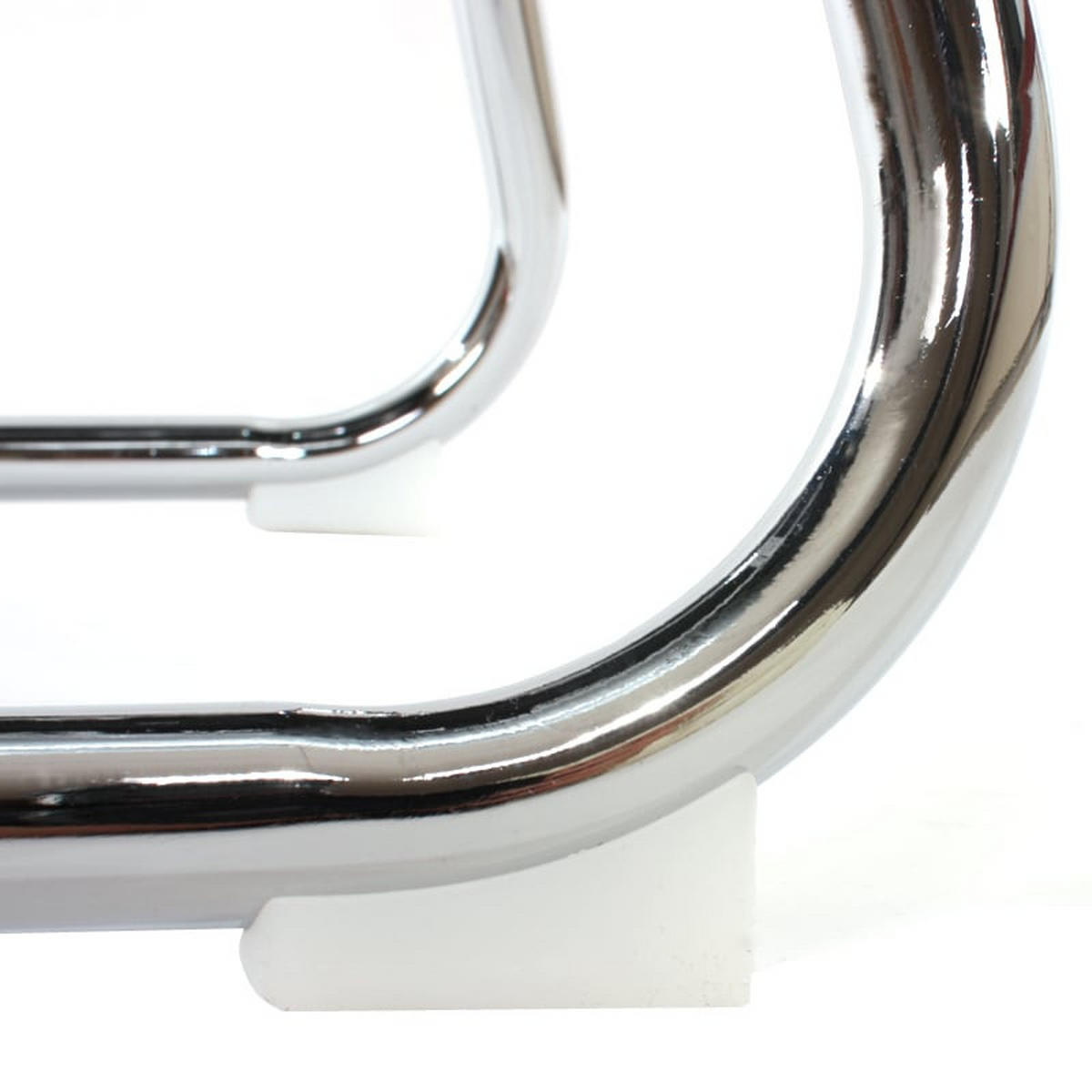 BESUCHERSTUHL 2er-Set mit Lehne, stylisch HxBxT 92x57x59cm Sitzhöhe 44cm Kunstleder Grau - Grau, Kunststoff (57/92/59cm) - PROREGAL